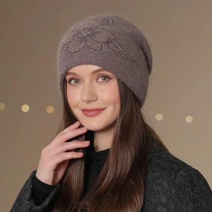 Elegant Women's Winter Knit Hat
