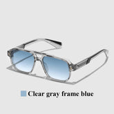 Cordace Transparent Frame Sunglasses – Retro UV400 Protection