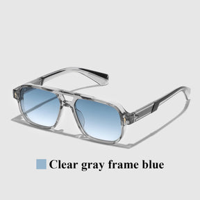 Cordace Transparent Frame Sunglasses – Retro UV400 Protection