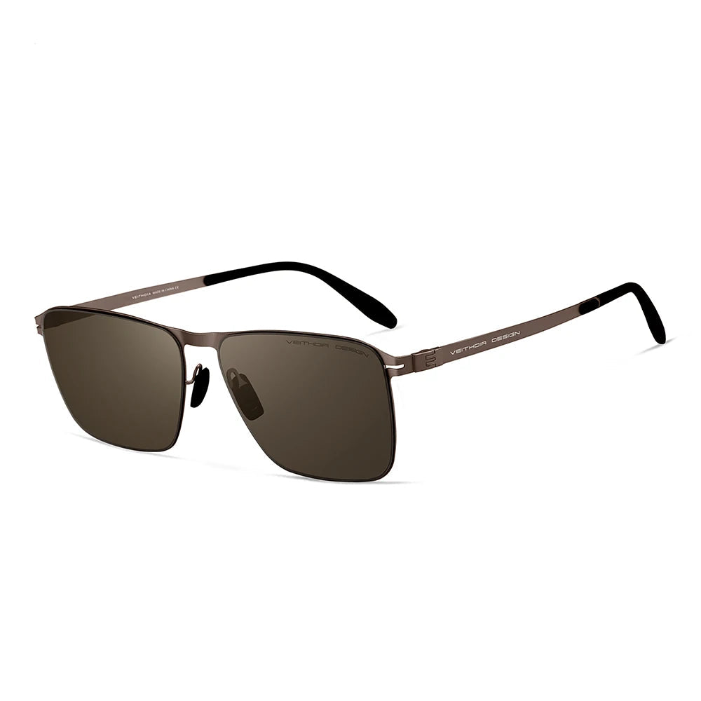 Cordace Stainless Steel Sunglasses – Men’s Polarized UV400