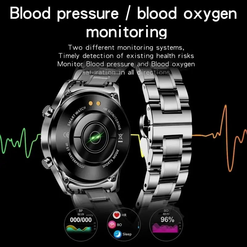 Full Circle Touch Smartwatch with Bluetooth Call