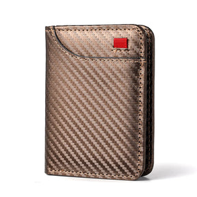 Men's Wallet Vertical Multi Card Small Wallet Driver's License Youth Mini Student Change Bag Card Bag