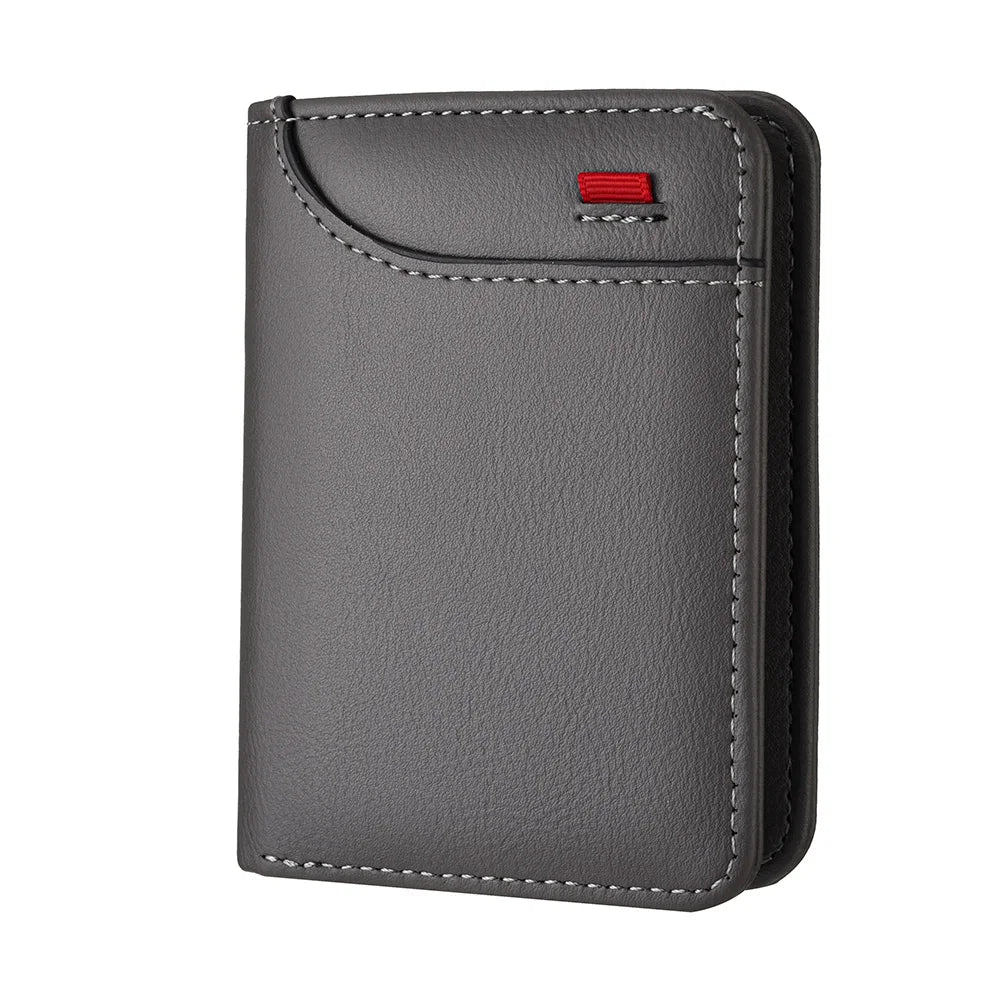 Men's Wallet Vertical Multi Card Small Wallet Driver's License Youth Mini Student Change Bag Card Bag