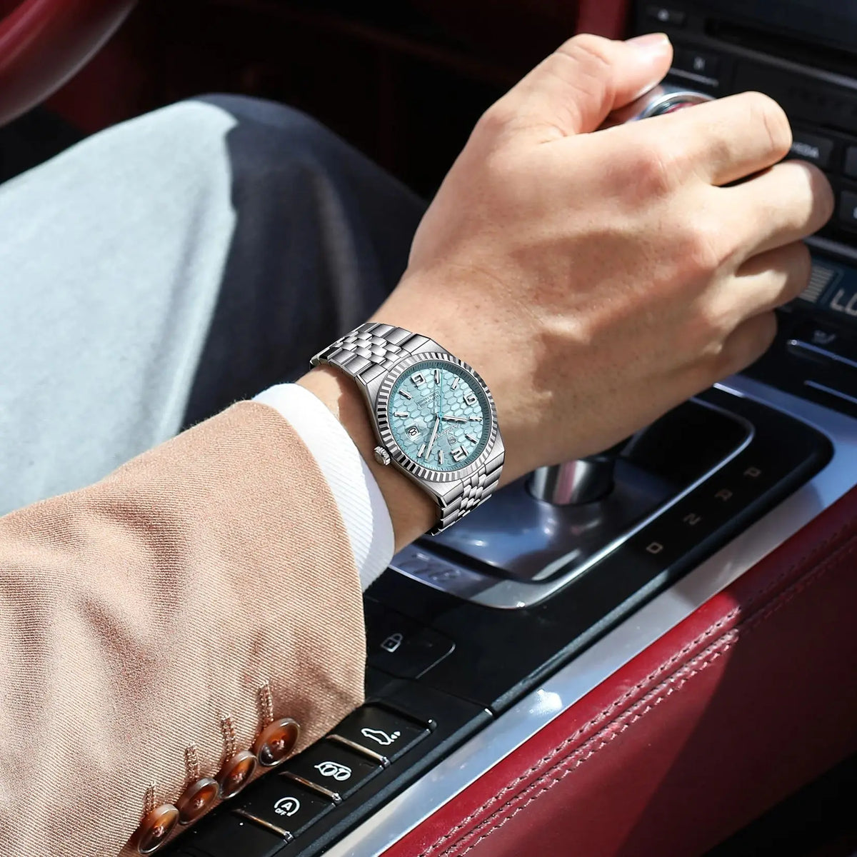 Luminous Luxury Men's Waterproof Watch