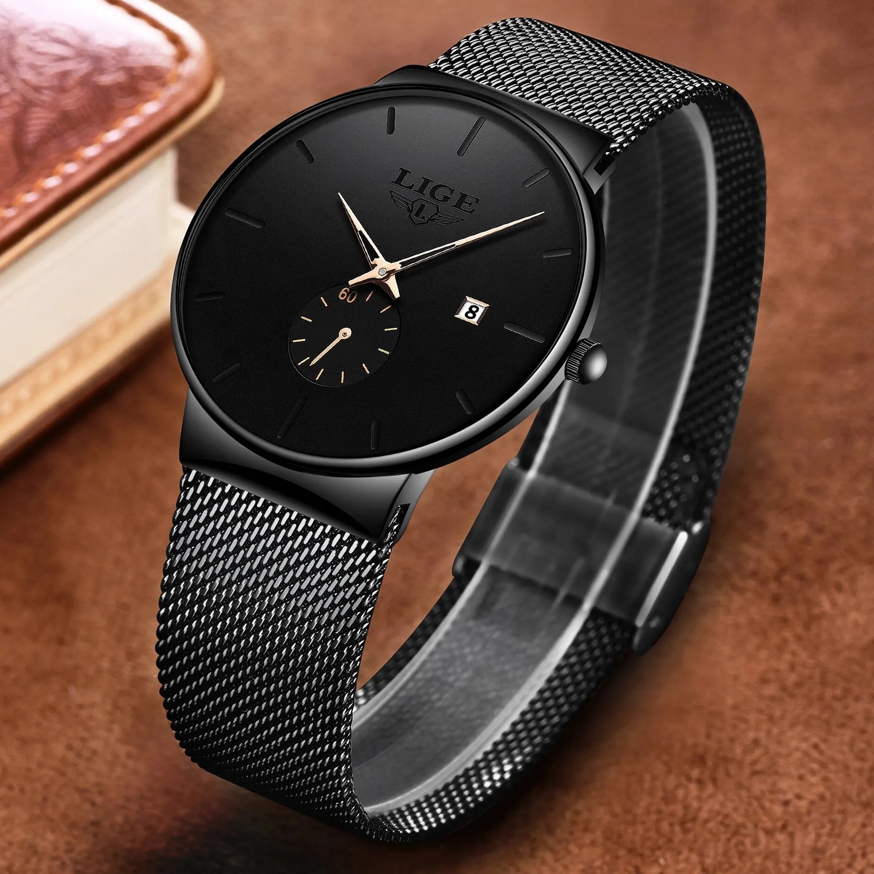 Luxury Quartz Men's Watch - Waterproof & Sleek