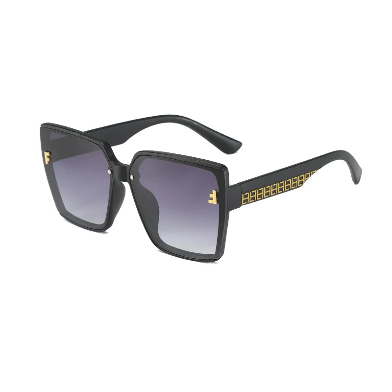 Chic Oversized UV400 Square Sunglasses for Women