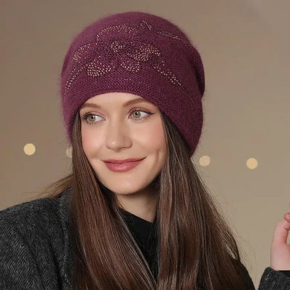 Elegant Women's Winter Knit Hat