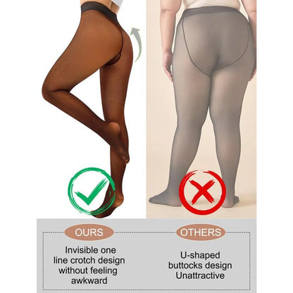 Original Magic Fleece-Lined Shaping Leggings — Waist-Defining, Warm and Sleek, Never Bulky