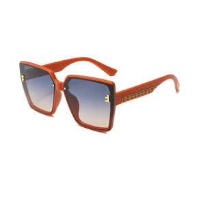 Chic Oversized UV400 Square Sunglasses for Women