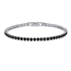 Elegant 925 Sterling Silver Zircon Bracelets for Women