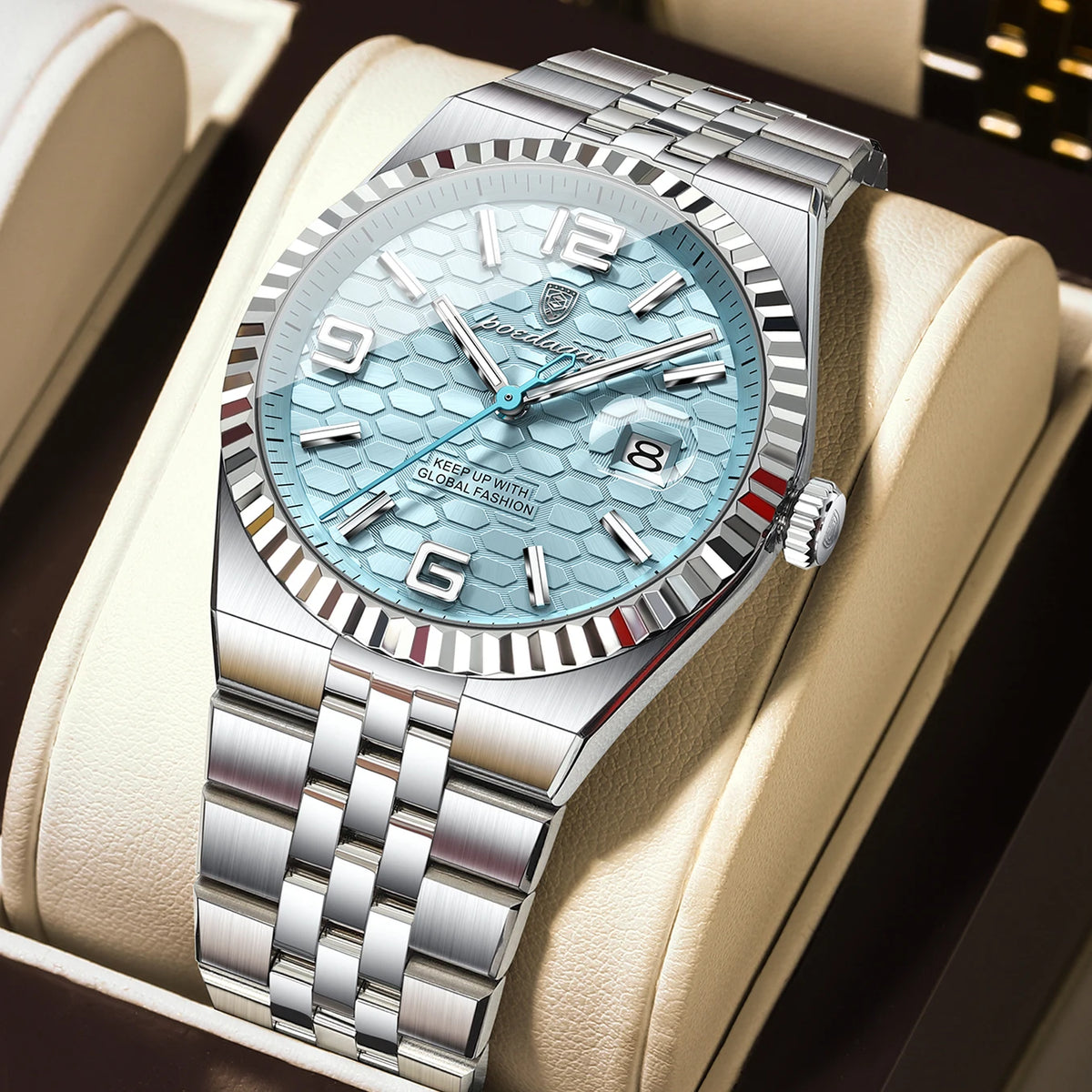 Luminous Luxury Men's Waterproof Watch