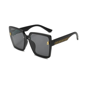 Chic Oversized UV400 Square Sunglasses for Women