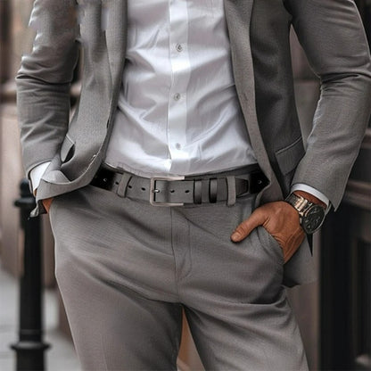 Men's Classic Anti-Scratch Alloy Belt
