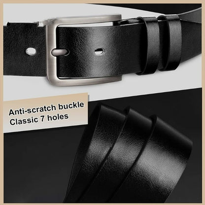 Men's Classic Anti-Scratch Alloy Belt