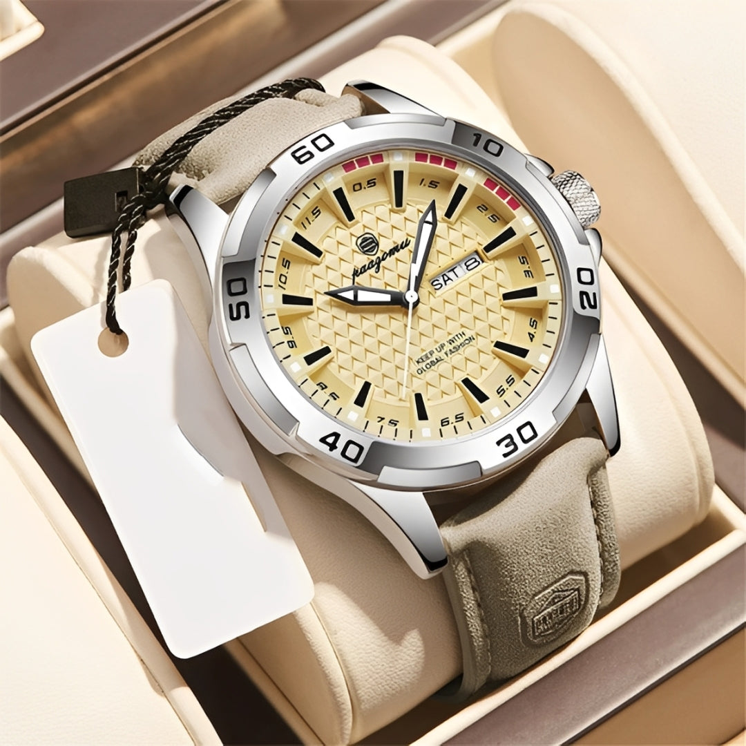 Cordace Doha – Casual Leather Watch
