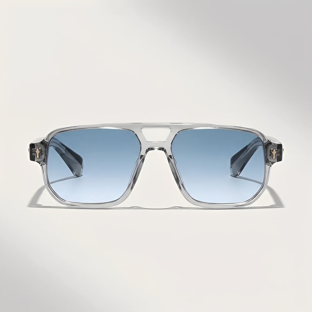 Cordace Transparent Frame Sunglasses – Retro UV400 Protection