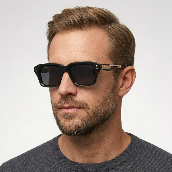 Cordace Vintage Square Sunglasses – Ultimate UV Protection