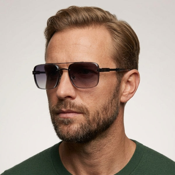 Cordace Vintage Square Sunglasses – Luxurious Men’s Style